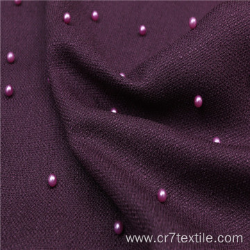 Polyester Hesha Plain Dyed Pearl 68 PD Fabric